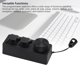 thumbnail image 4 of 2 Teclas Teclado, Teclado Mecánnico Macro 1 Paya de Perilla Fácil Ajuste de la Separación del Cable Para El Trabajo de Negocios, 4 of 7