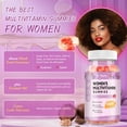 thumbnail image 3 of Gomitas multivitamínicas Totaria sin azúcar para mujeres mayores de 14 años con hierro, 3 of 9