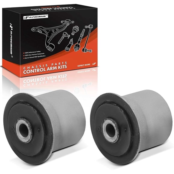 A-Premium 2 x Front Upper Control Arm Bushing Kit, Compatible with Jeep Wrangler 1997-2006, Cherokee 1984-2001, Grand Cherokee 1993-1998, Comanche 1986-1992, Wagoneer 1984-1990