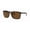 Havana Frame | POLARIZED Brown - Lens, variant on RB4547 BOYFRIEND TWO Square Shape Sunglasses Polished Black Frame | Light Grey Lens 60mm