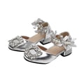 thumbnail image 2 of Zecgelong Girls High Heel Glitter Mary Jane Shoes Little Kid Big Kid 3-10 Years Party School Dance Footwear, 2 of 5