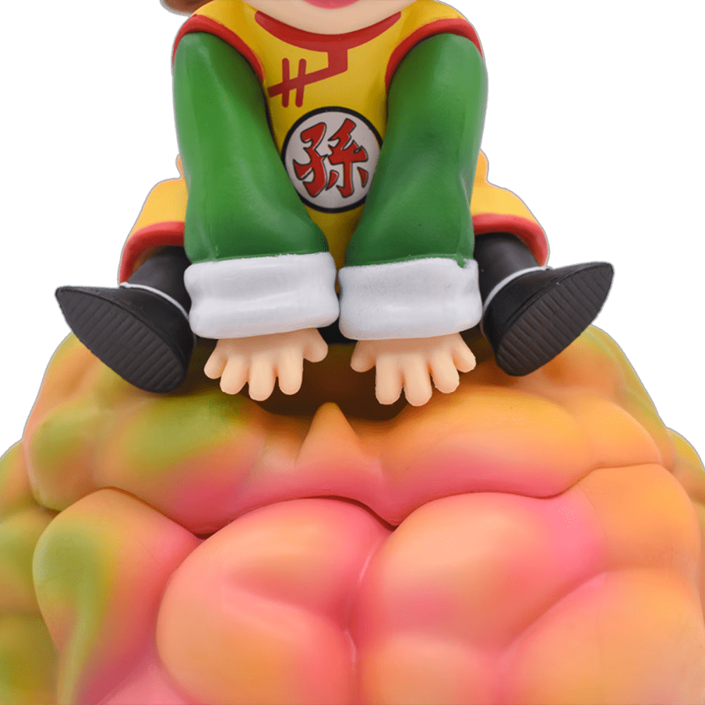 Kidtop Dragon Ball Z Action Figures Sitting on Clouds Son Gohan PVC