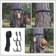 thumbnail image 4 of CATIEBYE 5Pcs Black Metal Tree Stand Strap Hangers Hook for Outdoor Hunting Equipment Storage, 4 of 8