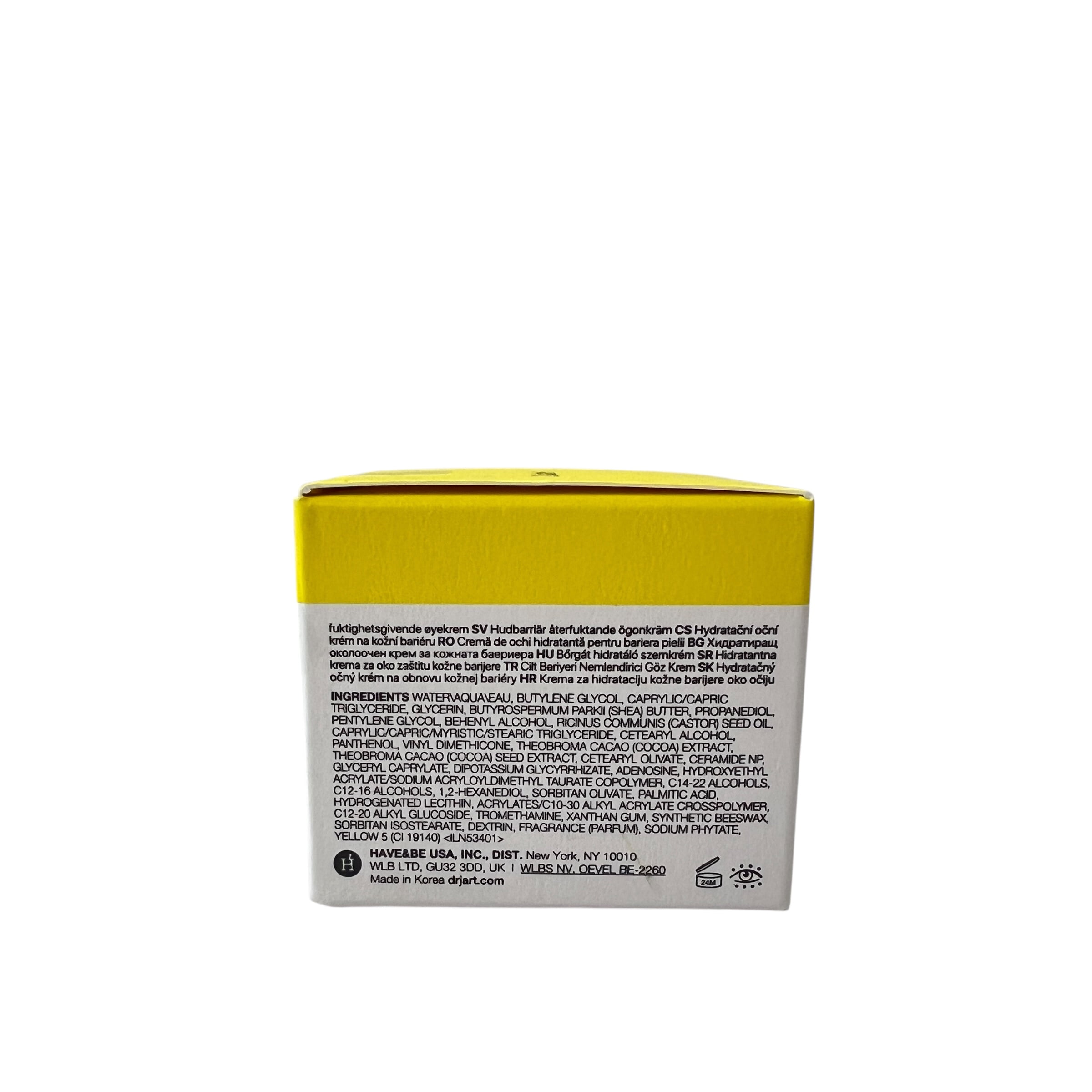 Dr. Jart Ceramidin Skin Barrier Moisturizing Eye Cream 15ml 0.5 fl oz
