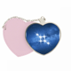 thumbnail image 1 of A todos les gustan las estrellas de la suerte. Bolsa de viaje Mirror maquillaje corazón rosa, 1 of 4