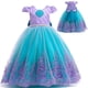 thumbnail image 1 of Vestido de princesa de Disney para niñas, disfraz de Ariel, sirena, Jasmine, fiesta, Carnaval, Halloween, Mickey Fivean unisex, 1 of 2