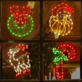 thumbnail image 2 of Decoraciones navideñas GMFINE para ventanas iluminadas, paquete de 4, 2 of 6