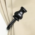thumbnail image 3 of Nolan Curtain Rod Holdback - Black, 3 of 3