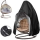 thumbnail image 1 of Oslimea - Funda para silla colgante para patio, duradera, ligera, impermeable, con cremallera, se adapta a la mayoría de sillas colgantes individuales para exteriores, protector contra el polvo (75 x, 1 of 7