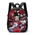 thumbnail image 1 of Comedy Hazbin Hotel Children's Backpack School Bag Multipurpose Daypack Backpack Satchel Oxford Cloth Adjustable Rucksack Boys, 1 of 5