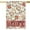 Spring Pink Butterflies, variant on Welcome Spring House Flag 28 x 40 Inch Vertical Double Sided Burlap Pink Butterflies and Flowers Easter Large Yard Flag Spring Summer Holiday Seasonal Yard Outdoor Outside Decoration