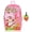 Strawberry Shortcake, variant on Sanrio Hello Kitty Backpack, 16" Faux Leather Bookbag with Luggage Tag