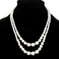 thumbnail image 6 of Soumake Adjustable Double-Layer Luxury Faux Pearl Beads Necklace For Party Fashion, 6 of 8