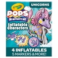 thumbnail image 1 of Set para colorear con personajes inflables Crayola Pops para niños de 5 a 8 años, 1 of 7