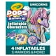 thumbnail image 1 of Set para colorear con personajes inflables Crayola Pops para niños de 5 a 8 años, 1 of 7