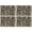 Brown Camo Deer, variant on Brown Camo Deer Tree Pattern Summer Placemats Table Placemats Set Of 4-Linen Kitchen Washable Placemats Table Mats 11.8"x17.7" Non-Slip Heat Resistant