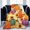 Thanksgiving Fall-bm, variant on Thanksgiving Pumpkin Throw Blanket, Cute Autumn Leaf Blanket for Adults, Soft Comfortable Pumpkins Fleece Carpet Blanket for Sofa Bed Couch