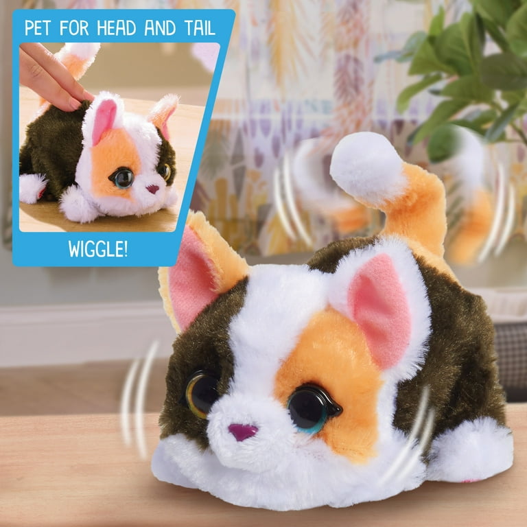 furReal My Minis Kitty Interactive Toy Small Plush Kitty with Motion Kids Toys for Ages 4 up