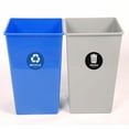 thumbnail image 4 of Recycle Stickers for Recycle Bin Decals and Trash can Stickers 4 x 4 Inches Round Recycle Labels UV Protected Indoor and Outdoor Self Adhesive Vinyl Stickers, 4 of 6