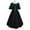Black, variant on Kiplyki Gothic Dress for Women Round Neck Flare Sleeve Off Shoulder Medieval Vintage es With Corset Patchwork Gowns