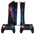 thumbnail image 2 of Lightning Colorful PS5/PS5 Pro/PS5 Slim Digital Disc Skin Sticker For Console And Controller Skins, 2 of 7