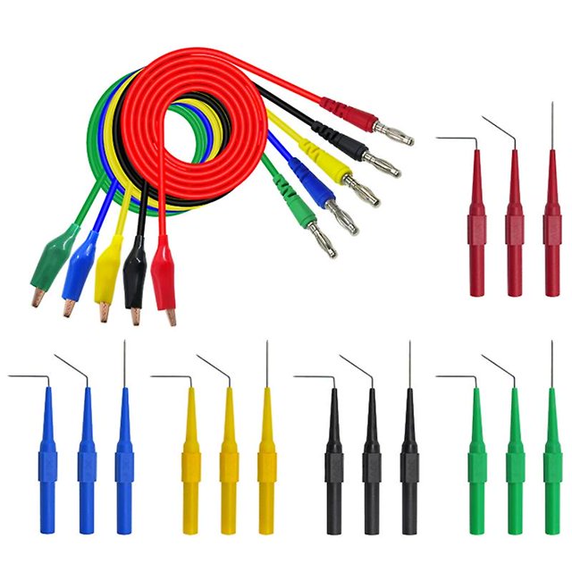 20 piezas/juego de 30 V/1 A, kit de sonda trasera de prueba SG 23500, sonda identificada para automoción