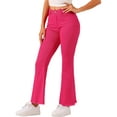 thumbnail image 4 of INSPIRE CHIC Women's Vintage Long Pants Classic High Waist Denim Bell Bottoms Jeans, 4 of 5