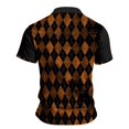 thumbnail image 7 of IAJDKMEK Halloween Men's Polo Short SleeveShirt - Soft Fabric Button-Down Shirt, Ideal Summer Shirt for Daily Casual, Holiday Wear, Golf Shirt & Costume,Black L, 7 of 7