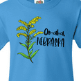 thumbnail image 4 of Inktastic Omaha, Nebraska Goldenrod Flower Youth T-Shirt, 4 of 5