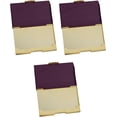 thumbnail image 2 of Set of 3 Slim Metal Business Card Case Holders (Brown & Gold), 2 of 3