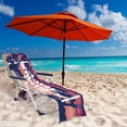 thumbnail image 4 of Housse de Chaise de Plage en Microfibre Serviette de Détente de Plage avec Sac Latéral, 4 of 7