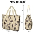 thumbnail image 3 of Tote Bag for Women - Cute Labrador Shoulder Bag - Large Utility Work Duffle Bag with Zipper Handbag for Travel, Work, Sprots, 3 of 5