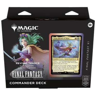Magic: The Gathering Trading Card Games Final Fantasy Commander Deck Rival Trance