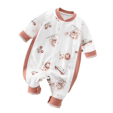 

TELOLY Baby Sleep Sack Cute Swaddles for Newborns Soft Newborn Swaddle with Cartoon Pet Design Lion Car 80#