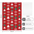 thumbnail image 2 of 4 Pcs Funny Kitchen Towels,Red Christmas Tree and Snowflake Pattern Microfiber Dish Towels,Kitchen Tea Towels,Kitchen Towel Set (18" X 26"), 2 of 7