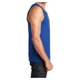 thumbnail image 3 of Mens Young The Concert Cotton Tank Deep Royal 4X-Large, 3 of 6