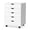 White/5 Drawers+1, variant on DIANJIE Mobile Storage Cabinet with 5 Drawers, Rolling Organizer Unit for Office Bedroom Home
