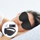 thumbnail image 3 of 1 Set Sleep Eye Cover Set with Adjustable Straps 3D Contoured Sleep Cover Eyeshade Cover for Home Travel, 3 of 4