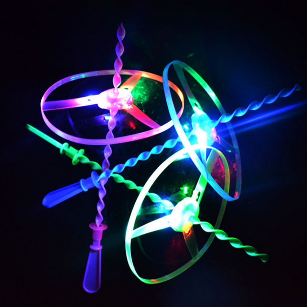 3Pcs/Set Dazzle-Light Toys Children Plastic Flying Helicopter-Dragonfly Toy SK 
