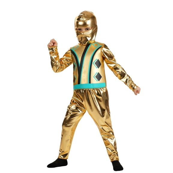 Toddler Gold Ninja Master Costume