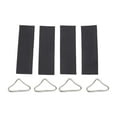 thumbnail image 3 of Almencla 4 Pack Triangle Buckles, V-s, Metal Hardware, Trampoline Net Buckles, Sp with Straps, 3 of 8