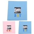 thumbnail image 2 of Coofit Picture Album Letter Hard Cover DIY Adhesive Picture Book Photo Book for Baby, 2 of 9