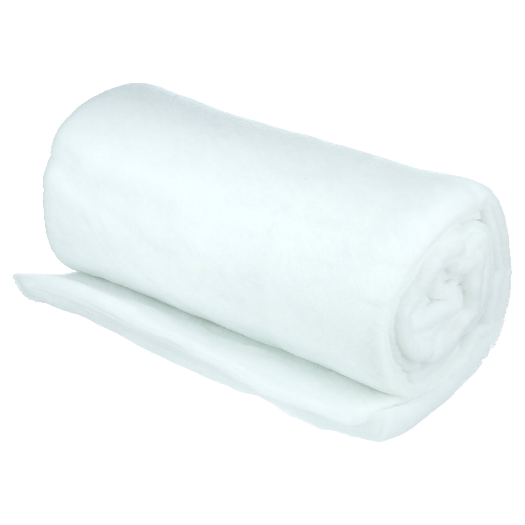 Poly-Fil Mid-Weight 100% Polyester Quilt Batting 96 inch x 15 Yard Roll, Size: 96x15yds, White