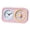 Pink, variant on 7829 Visual Timer With Clear Double Screen Display And Accurate Timing Function Snoozes Alarm Clock For Home And Office Use