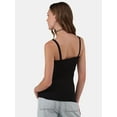 thumbnail image 5 of No Boundaries Ribbed Cami Top, Women's, 5 of 5