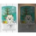 thumbnail image 2 of Caroline's Treasures BB1579CNL Christmas Tree and Pomeranian Ceramic Night Light, 6x4x3", multicolor, 2 of 2