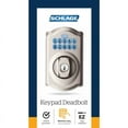 thumbnail image 2 of Schlage BE365VCAM619 Satin Nickel Camelot Keypad Deadbolt Hardware Lock, 2 of 4