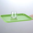 thumbnail image 2 of 45x35cm Rectangular Fast Food Tray Hotel Restaurant PP Serving Tray,Size L, 2 of 5