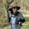 thumbnail image 4 of Wide Brim Solar Fan Outdoor Fishing Hat-Solar & USB Charging, Garden Beach Fisherman Sun Hat, 4 of 7