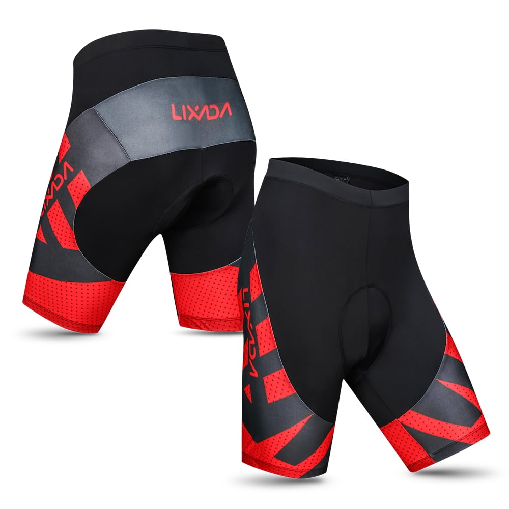 Men's Lycra Cycling Shorts Knickers Padded Bike Bicycle Shorts Compression S-5XL 